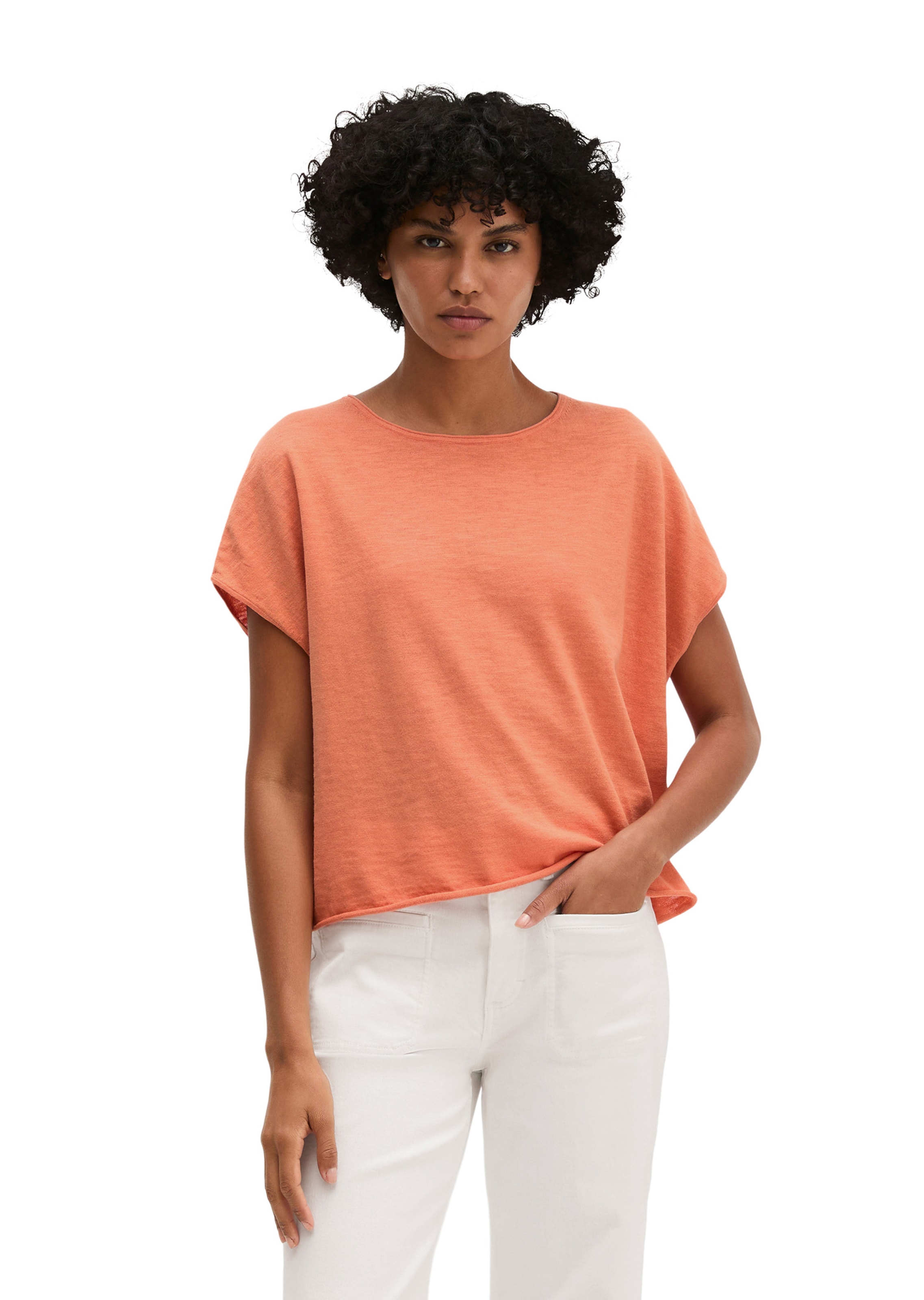 Pull-over Marc O'Polo en orange : devant