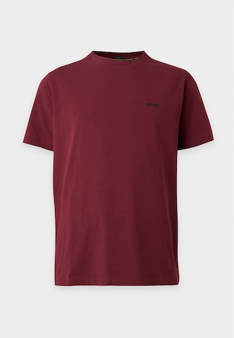 Tricou de la BOSS pe roșu: față