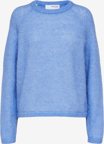 SELECTED FEMME Sweater in Blue: front
