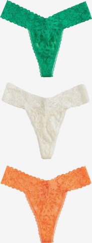 Next Стринг в зелено: отпред