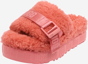 UGG Mules 'Fluffita' in Pink: front