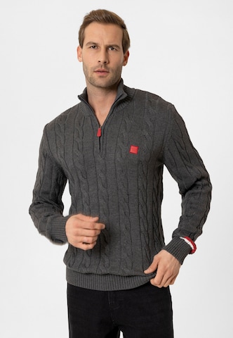 Moxx Paris Sweater in Grey: front