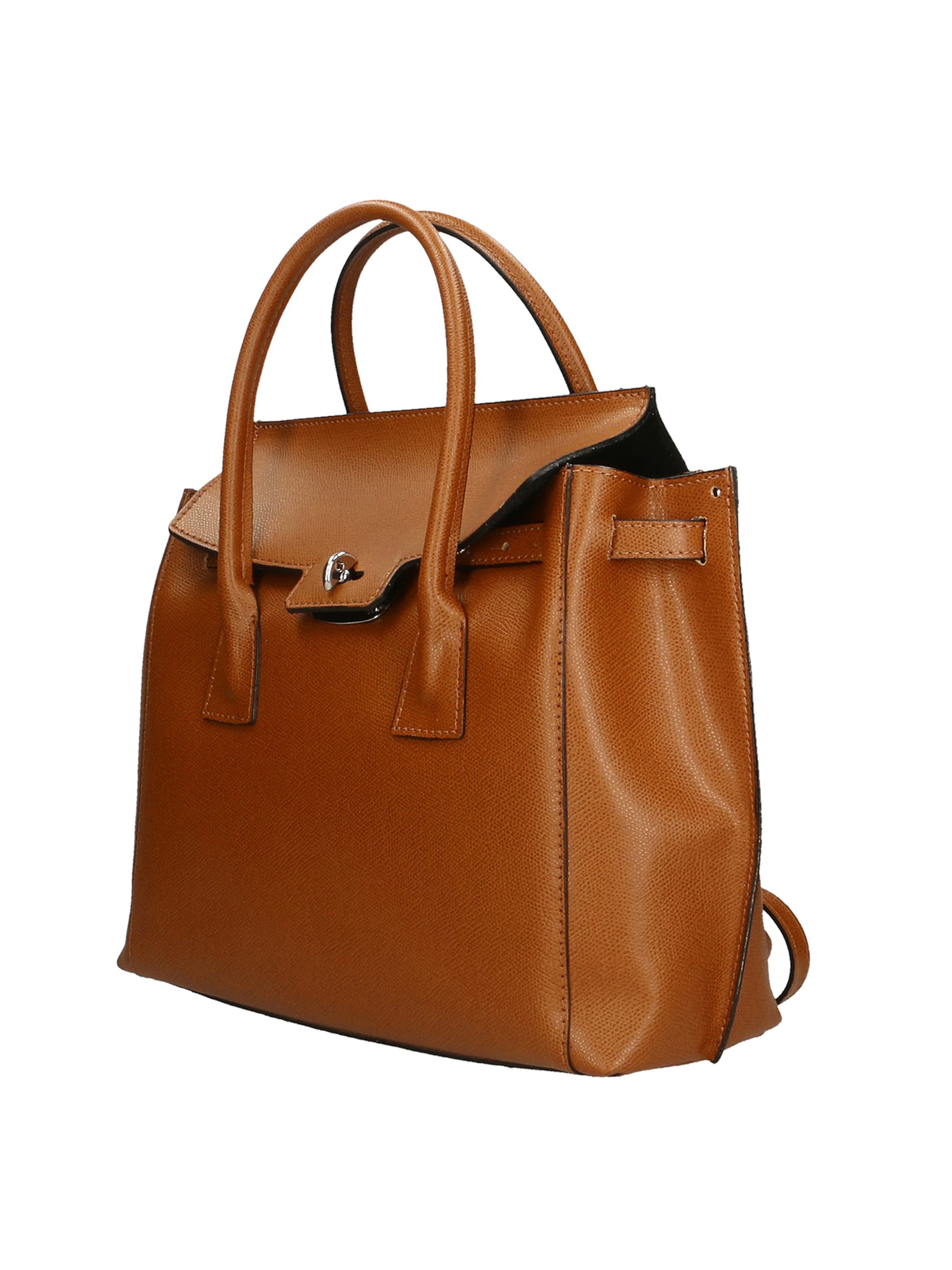 Gave Lux Handtas in Bruin: voorkant