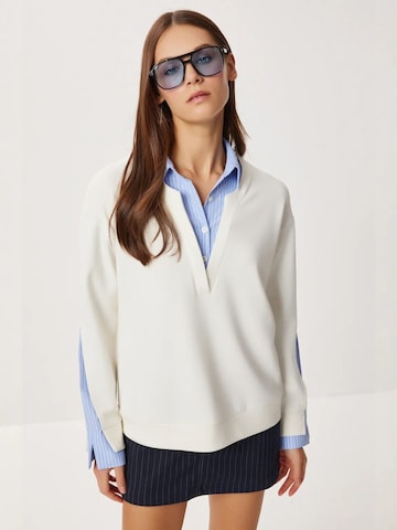 Felpa 'Sweatshirts' di Happiness İstanbul in grigio