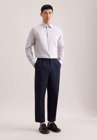 Coupe regular Chemise business 'Schwarze Rose' SEIDENSTICKER en beige