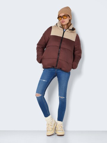 Noisy may Winter Jacket 'ALES' in Brown