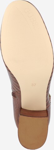 GUESS Bootie 'Sabean' in Brown