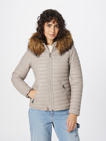 Veste d’hiver OAKWOOD en beige : devant