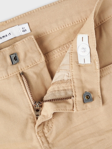 NAME IT Regular Shorts 'Sofus' in Beige