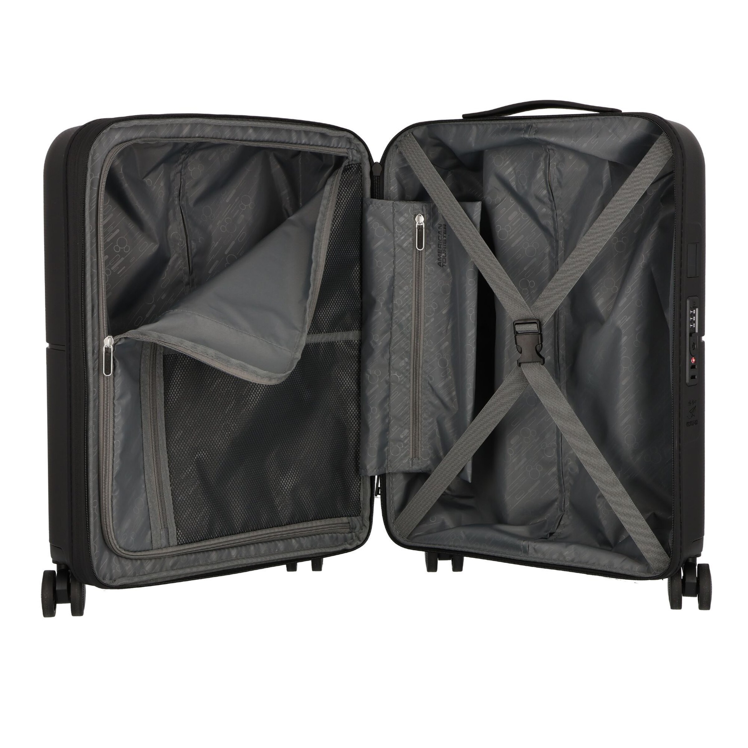 American Tourister Trolley 'Dashpop Disney' in Zwart