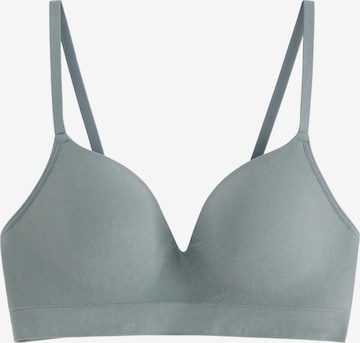 Lindex T-Shirt BH 'Flora' in Grün: Vorderseite