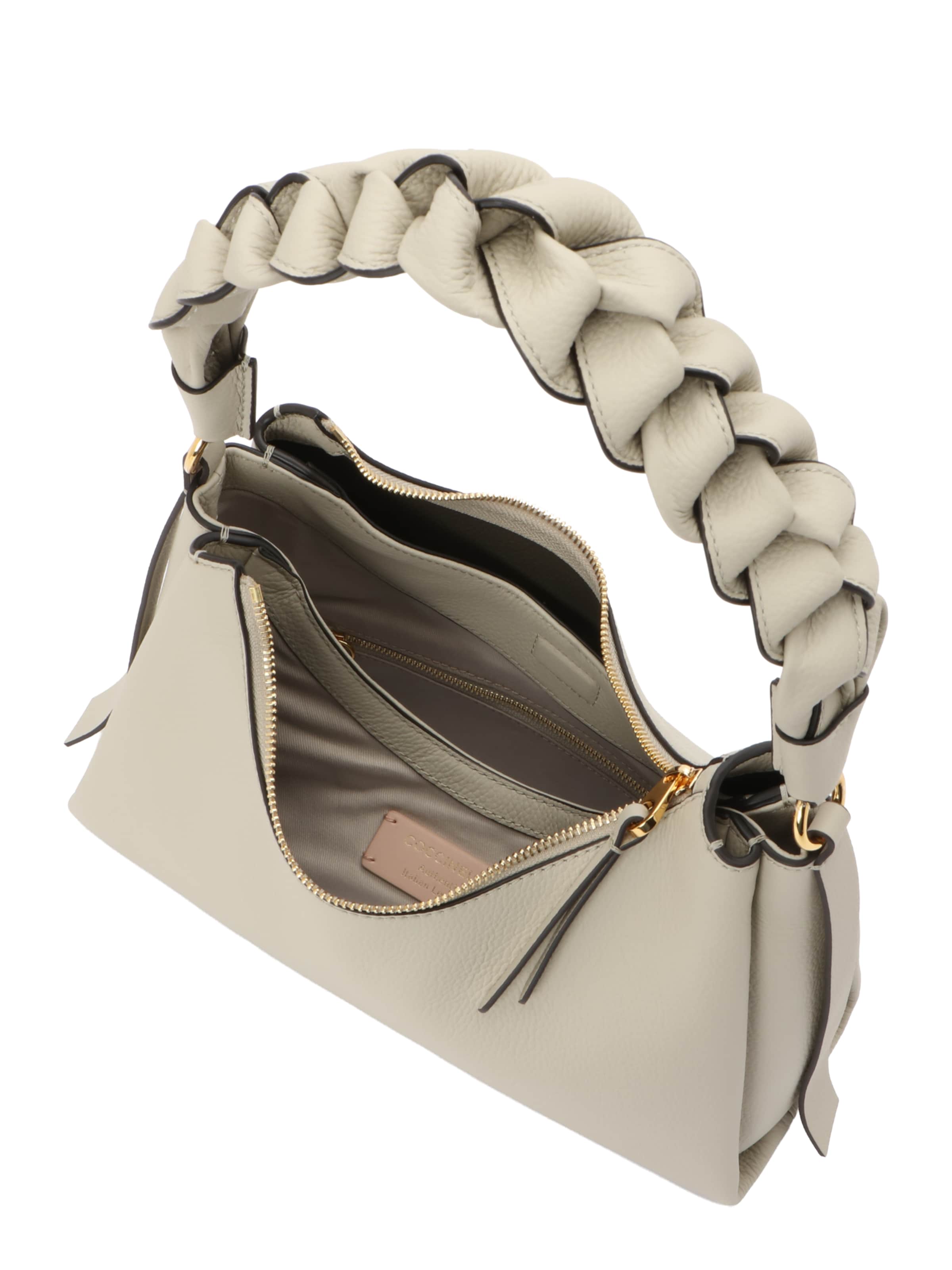 Sac bandoulière Coccinelle en gris