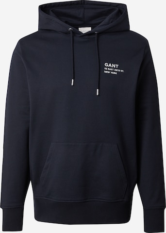 GANT Tréning póló - fekete: elől