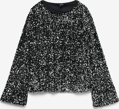 VERO MODA Bluza 'VMBELLA' u crna / srebro, Pregled proizvoda
