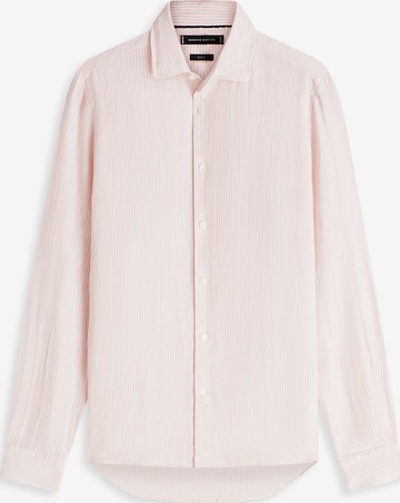 TOMMY HILFIGER Slim fit Business shirt in Pink: front