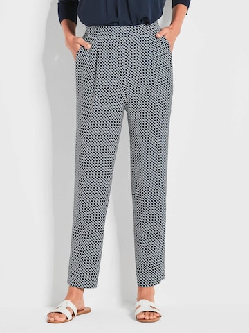 Regular Pantalon 'SARA' Goldner en blanc : devant