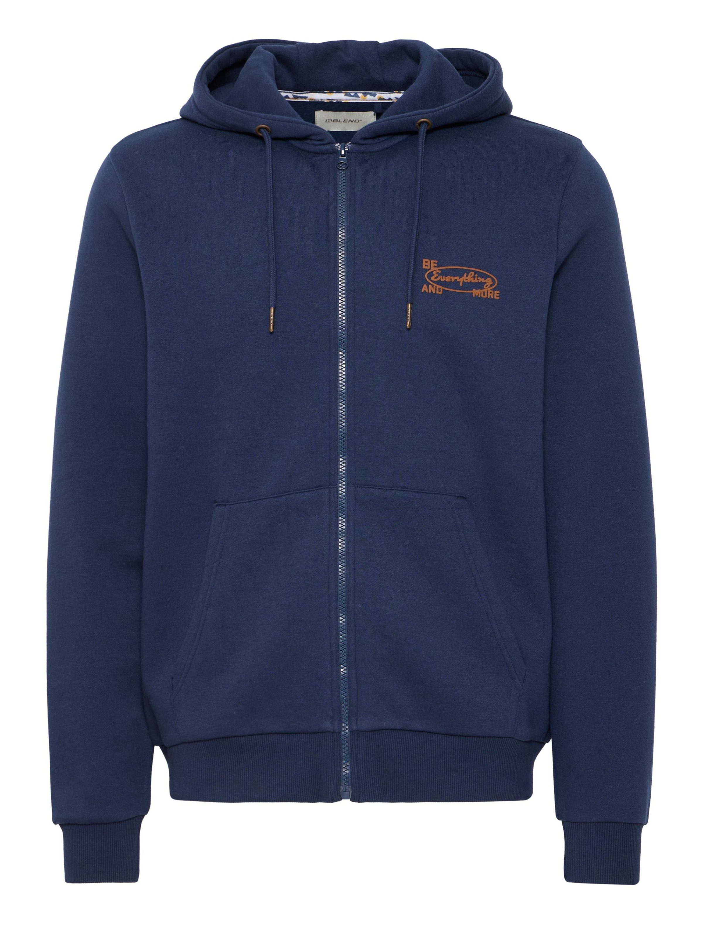 Giacca di felpa ' BHSweatshirt ' di BLEND in blu: frontale