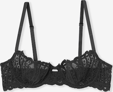 ETAM Μπαλκονέ Σουτιέν 'ETREINTE' σε μαύρο: μπροστά