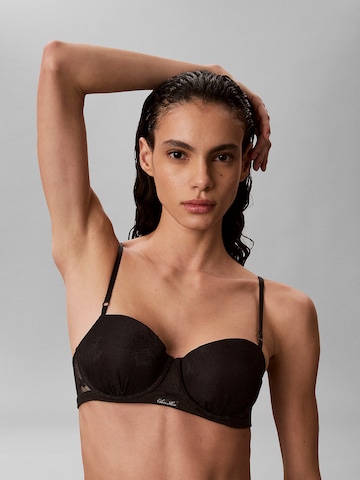 Calvin Klein Push-up BH in Zwart