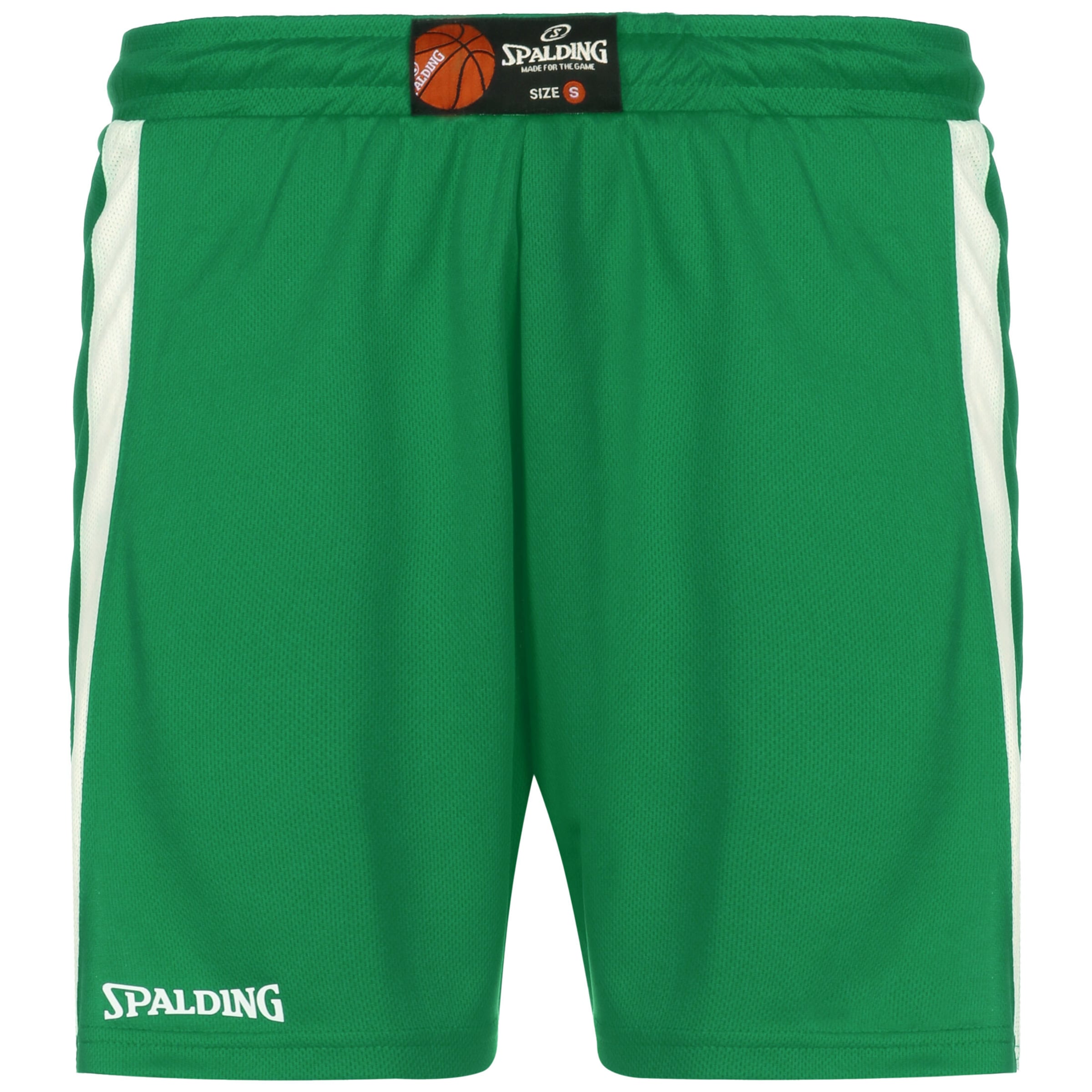 Largi Pantaloni sport 'Jam' de la SPALDING pe verde: față