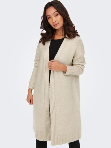 ONLY Strickjacke 'Airy' in Grau