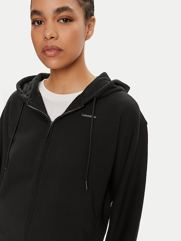 Calvin Klein Sweat jacket in Black