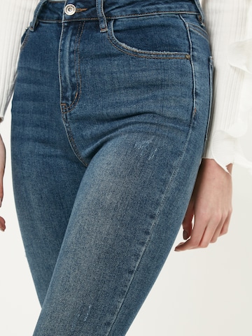 Influencer Skinny Jeans in Blau