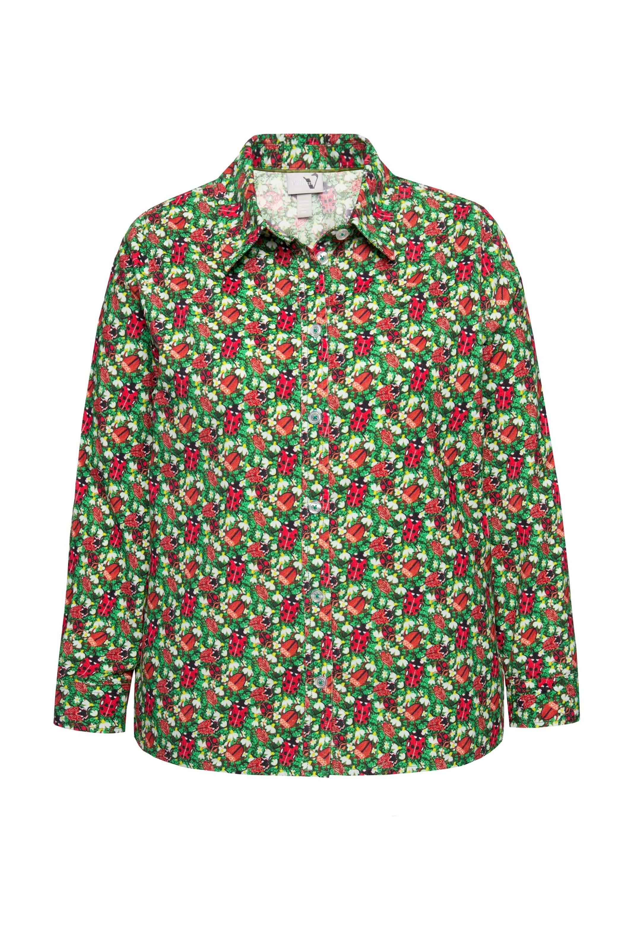 Ulla Popken Blouse in Green: front