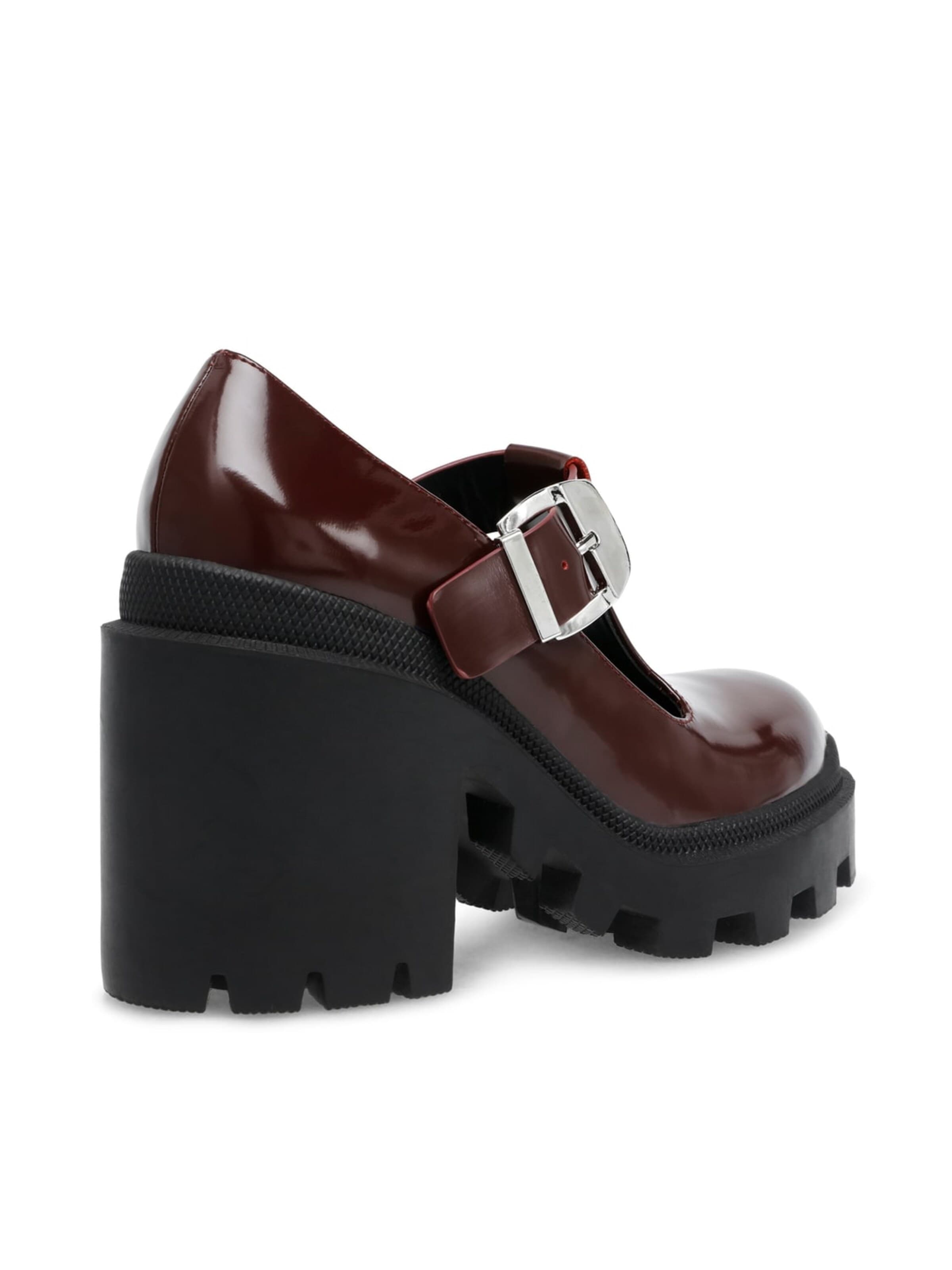 STEVE MADDEN Mokasyny 'ARTISAN BURG BOX' w kolorze czerwony
