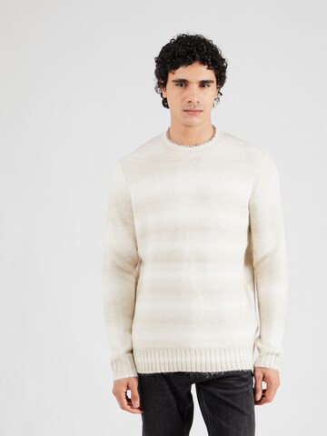 Only & Sons Sweater 'ONSMARCEL' in White: front