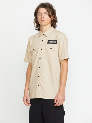 Volcom Shirt 'VOLCOM ENT' in Beige