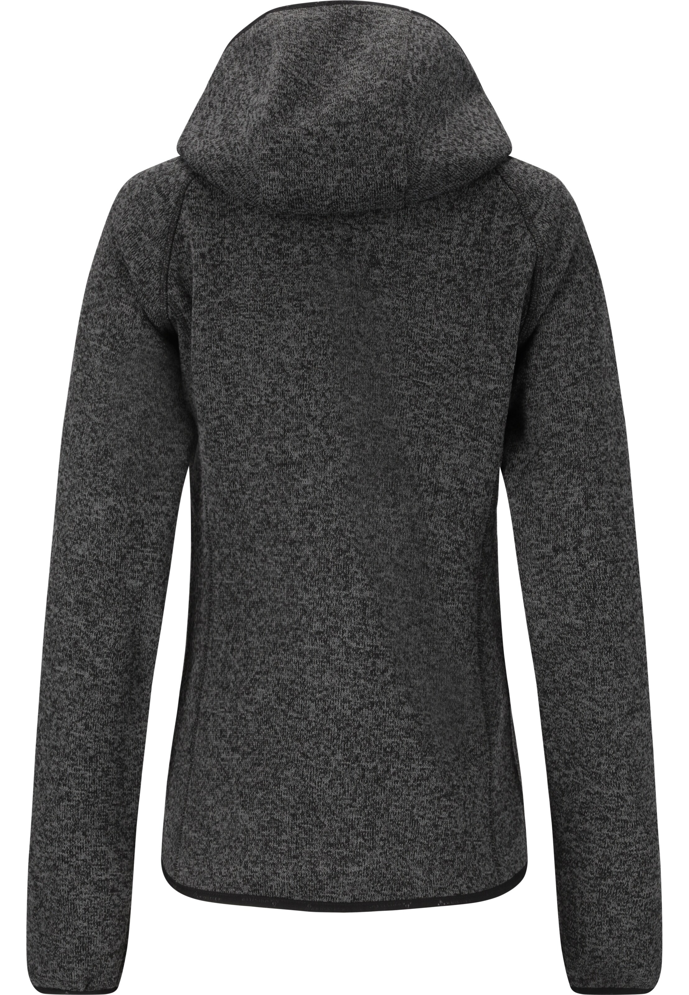 Whistler Athletic fleece jacket 'Pennine' in Black