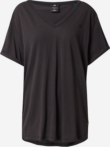 G-Star RAW - Camiseta 'Lash' en negro: frente