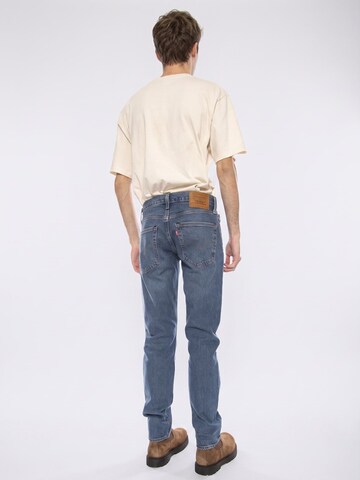 LEVI'S ® Baggy Jeans '502 Taper Almost Warm' i blå