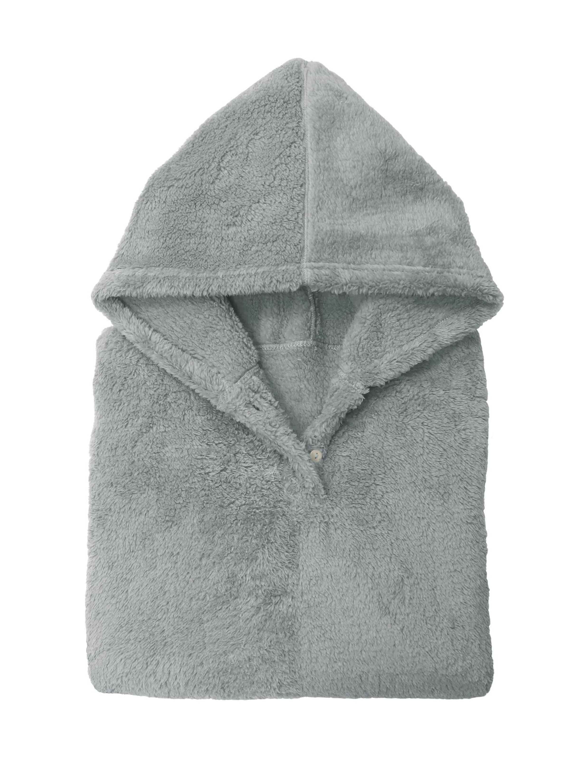 Traumhaft schlafen - Castell - Markenbettwäsche Oversized sweater 'Castell Polar Bear Hoodie (0230399)' in Silver
