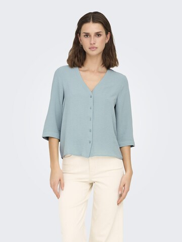 JDY Blouse in Blauw: voorkant