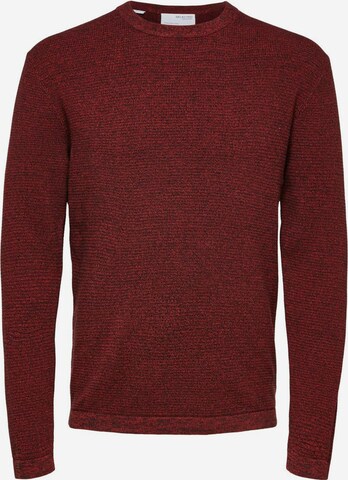 SELECTED Sweater 'Rocks' in Red: front