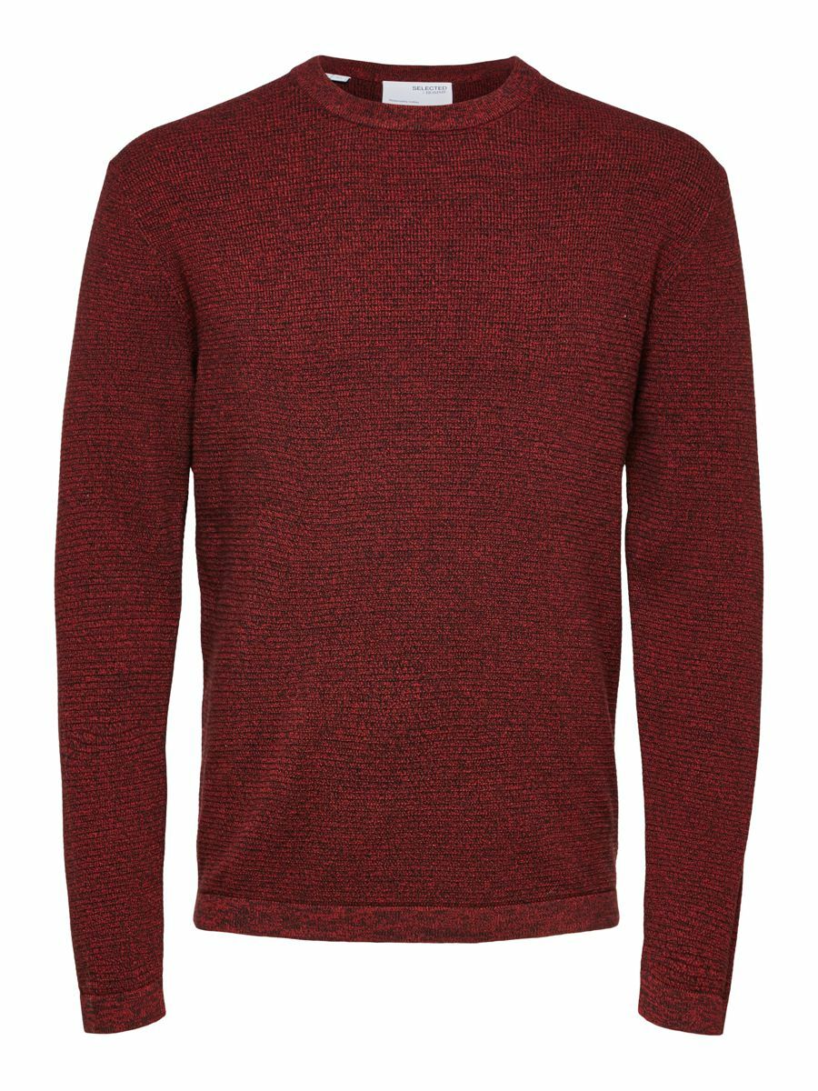 Abbigliamento Pullover e cardigan SELECTED HOMME Pullover Rocks in Rosso 