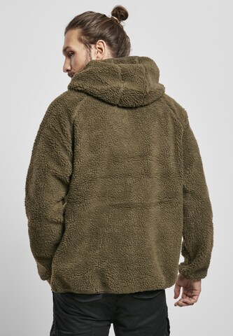 Brandit Fleece jas in Groen