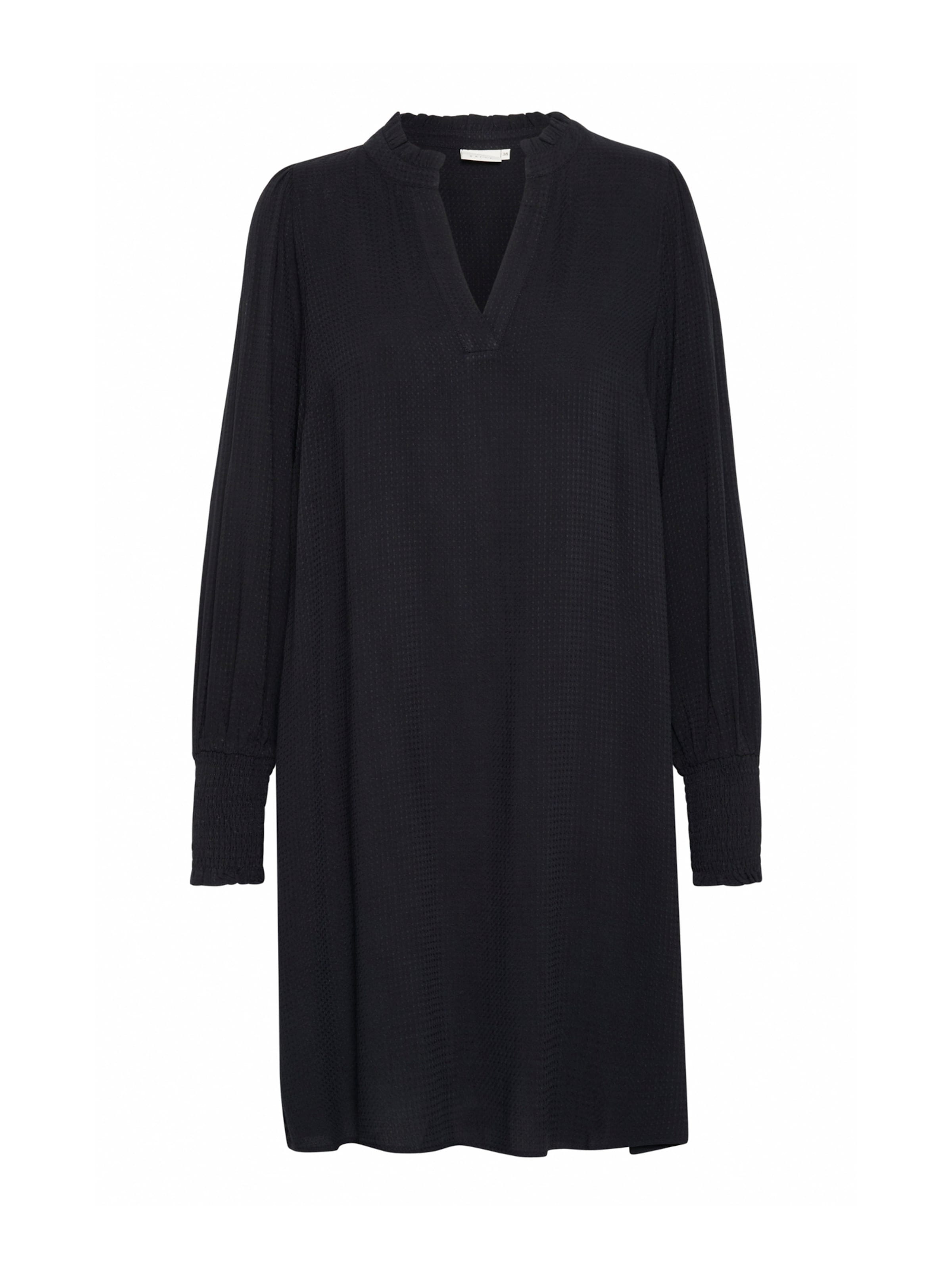 Kaffe Kleid 'KA Mathilde' in Schwarz: Vorderseite