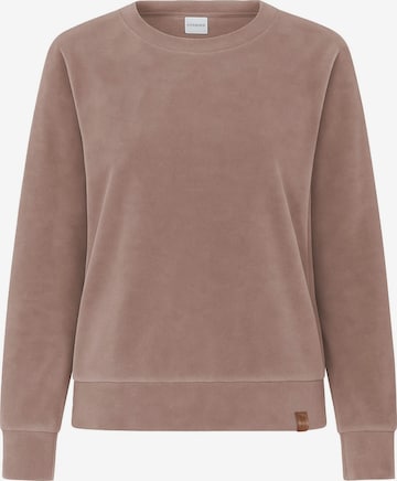 Vivisence Sweatshirt '9005' in Beige: voorkant