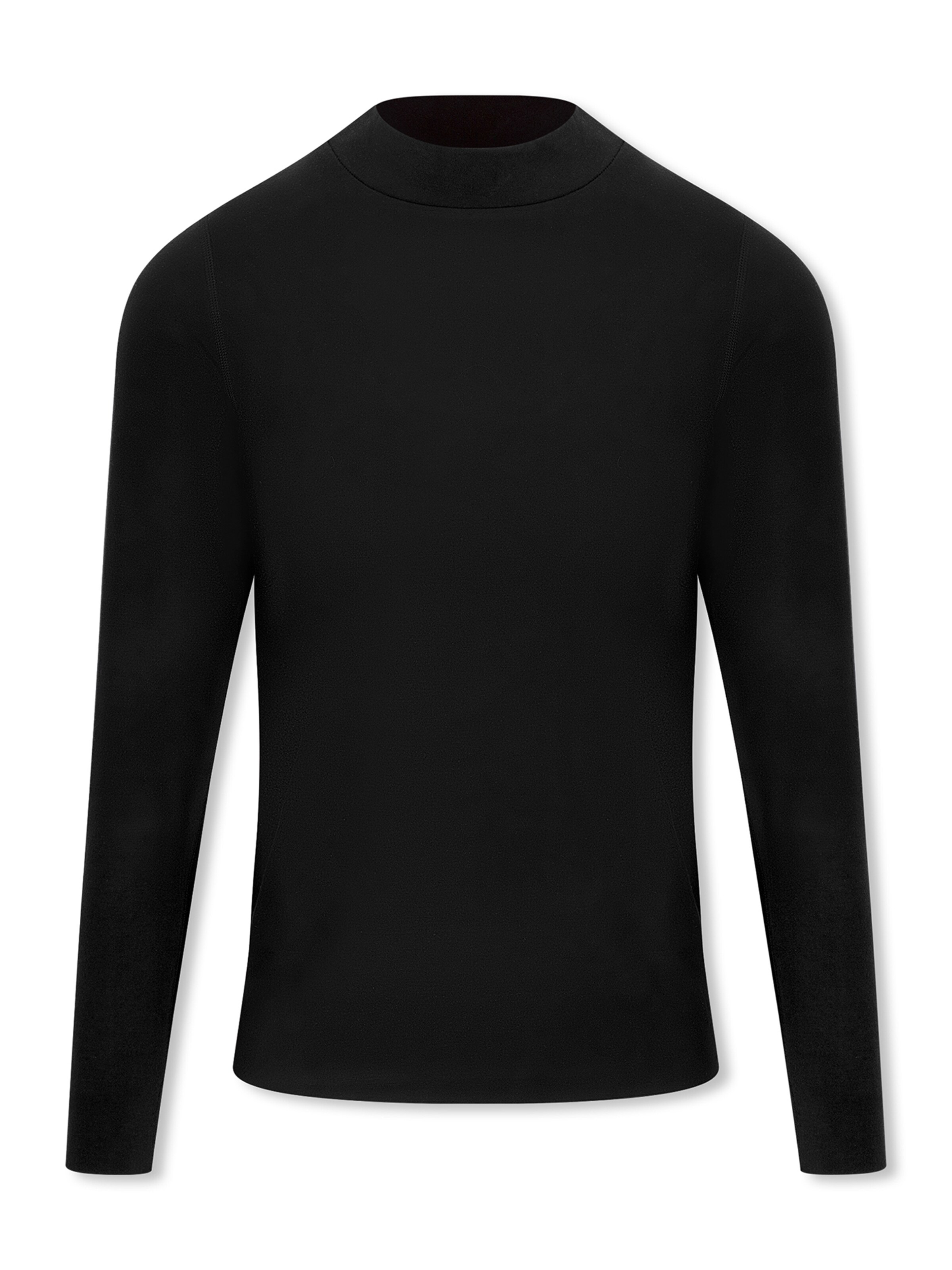 Maillot de corps ' Invisible Soft ' SCHIESSER en noir : devant