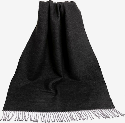 alberto cabale Schal 'Écharpe en cachemire noir Recto-Verso' in One Size in schwarz, Produktansicht