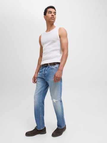 JACK & JONES Loosefit Jeans in Blauw