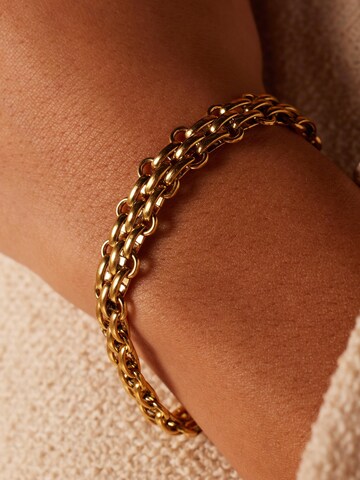 Lucardi Bracelet in Gold: front