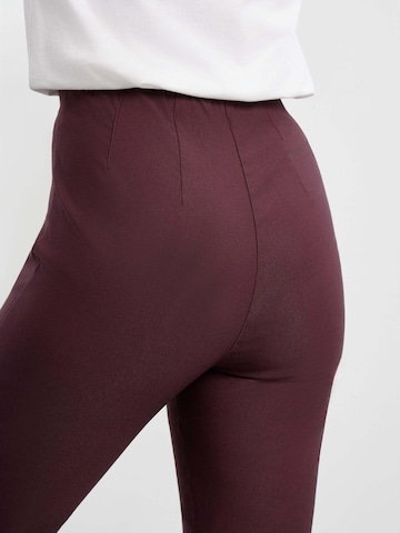 LAURIE Regular Trousers 'Betty' in Purple