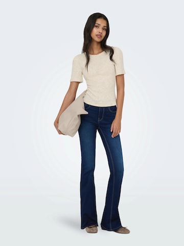 Tricou de la ONLY pe bej