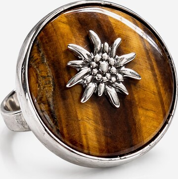 Allgäu Rebell Ring 'Eva' in Brown: front