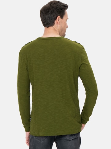 Key Largo Μπλουζάκι 'KLHAMILTON STREET' σε πράσινο