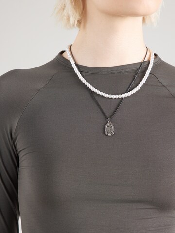 WEEKDAY Póló 'Elma' - szürke